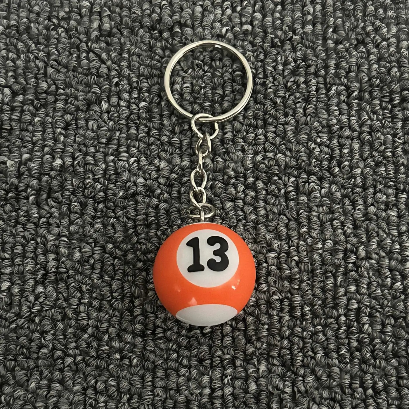 The Ball Depot pool ball: Mini Pool Ball Keychain