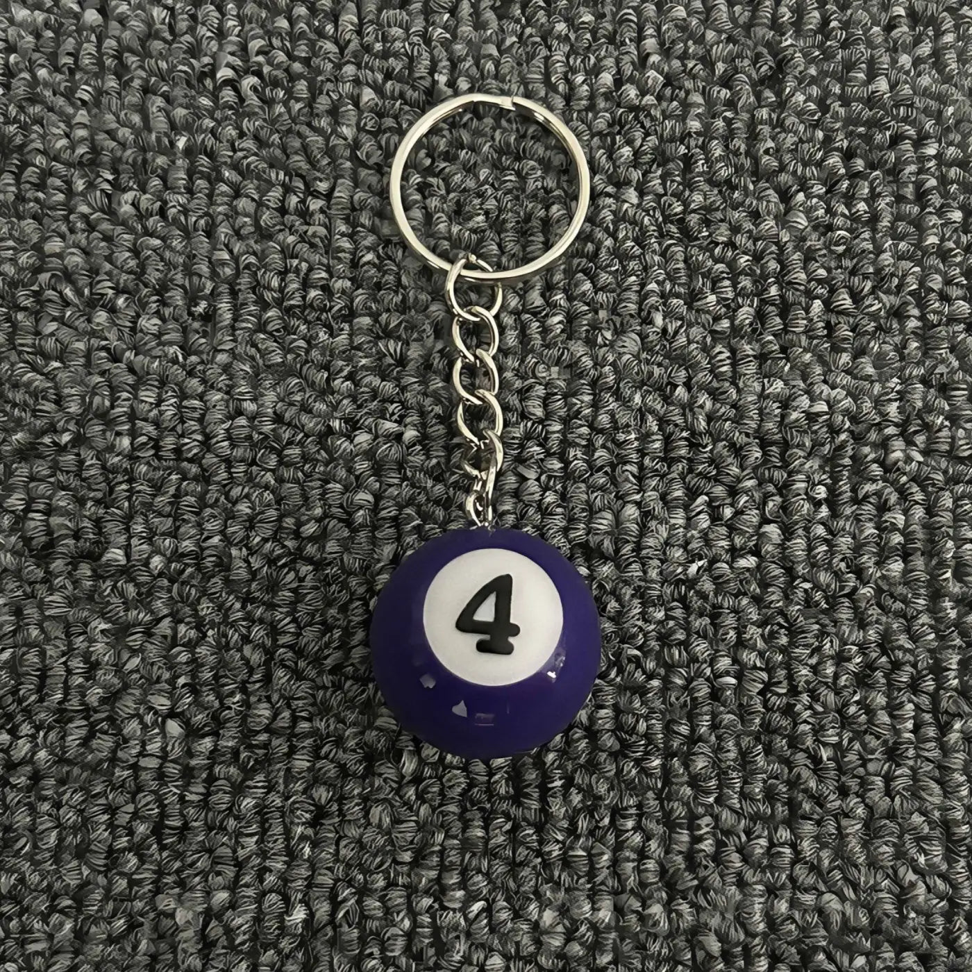 The Ball Depot pool ball: Mini Pool Ball Keychain