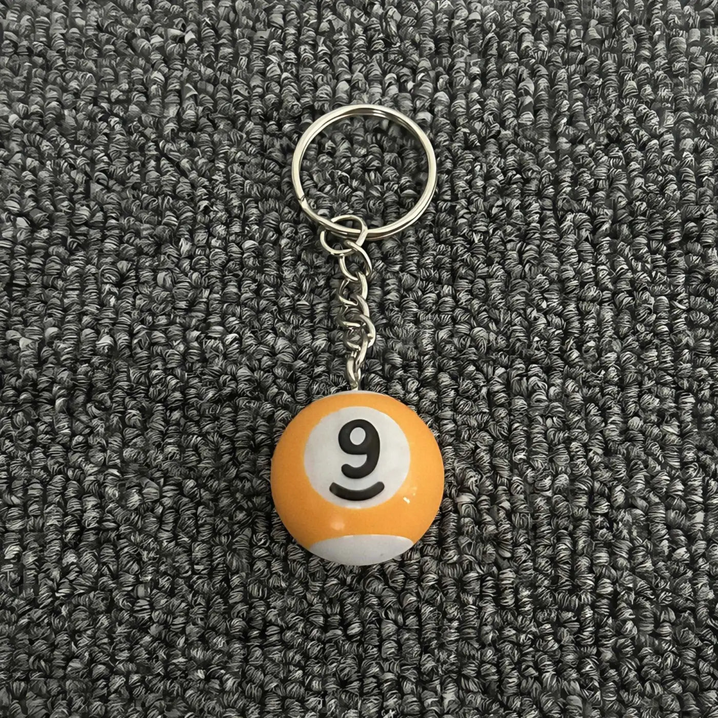 The Ball Depot pool ball: Mini Pool Ball Keychain