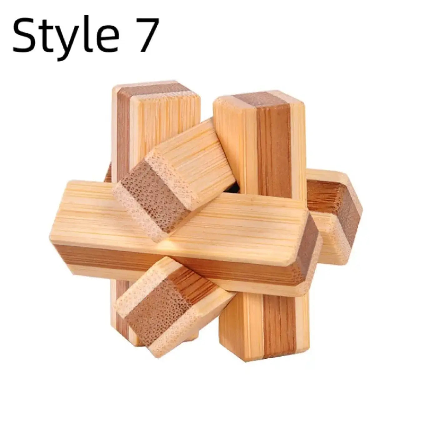 The Ball Depot : Mini Wooden Kong Ming Lock Lu Ban Lock IQ Brain Teaser Educational Toy Children Montessori 3D Puzzles Game Unlock Toys Kid Adult