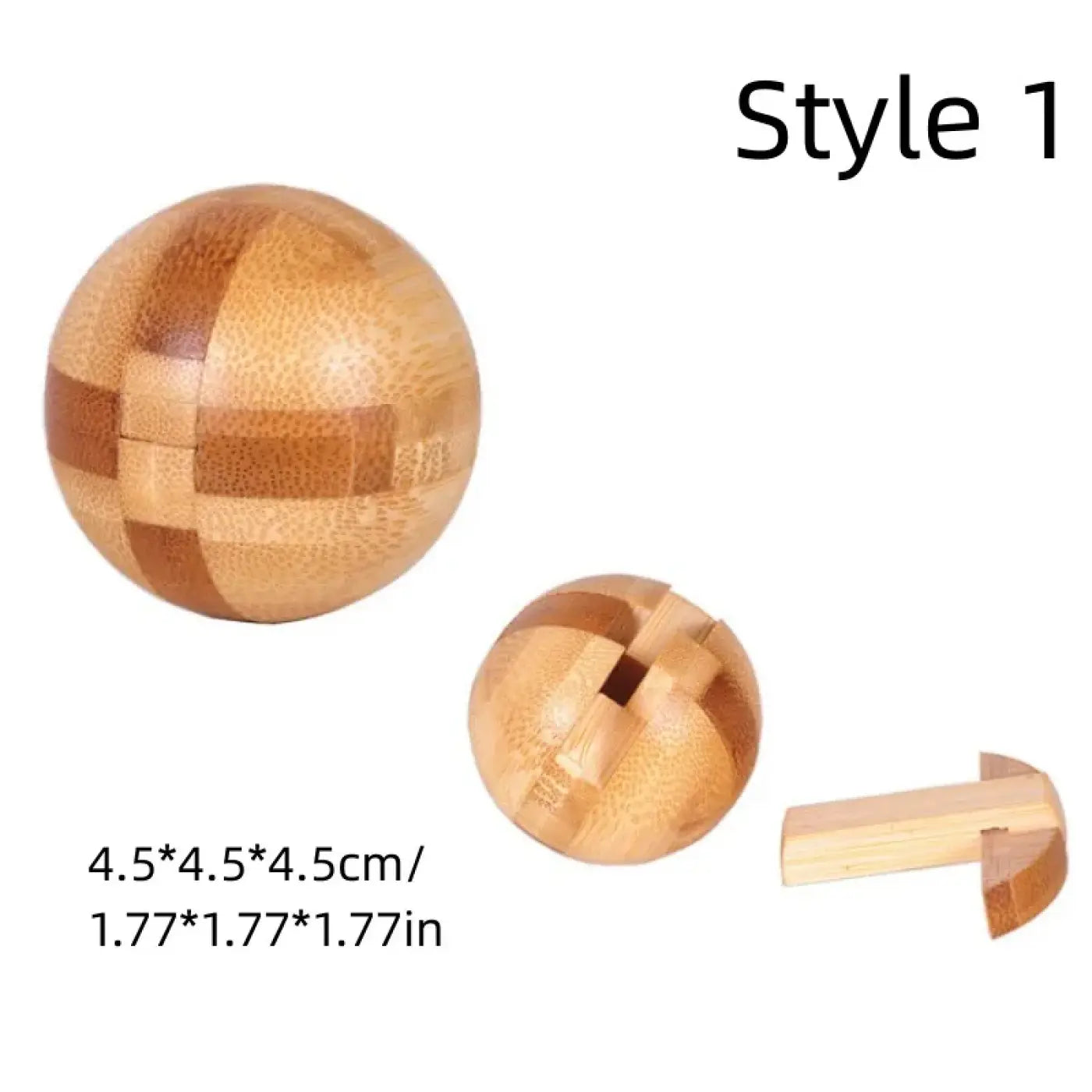 The Ball Depot : Mini Wooden Kong Ming Lock Lu Ban Lock IQ Brain Teaser Educational Toy Children Montessori 3D Puzzles Game Unlock Toys Kid Adult