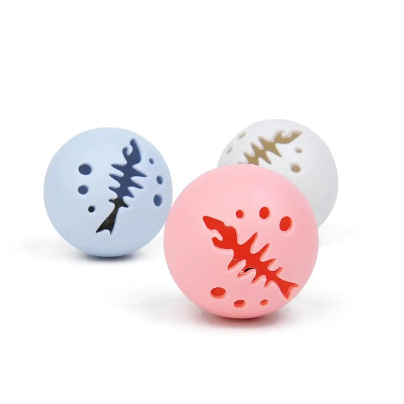 The Ball Depot Cat Balls: Mint Bell Glow Cat Ball