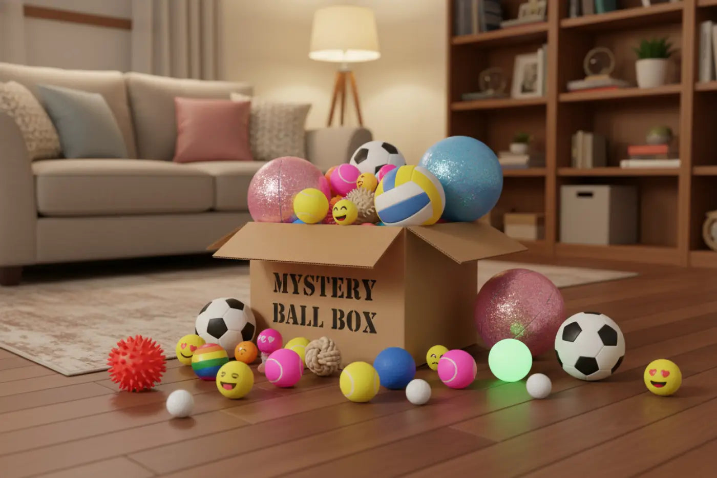 The Ball Depot mystery box: Mystery Ball Box