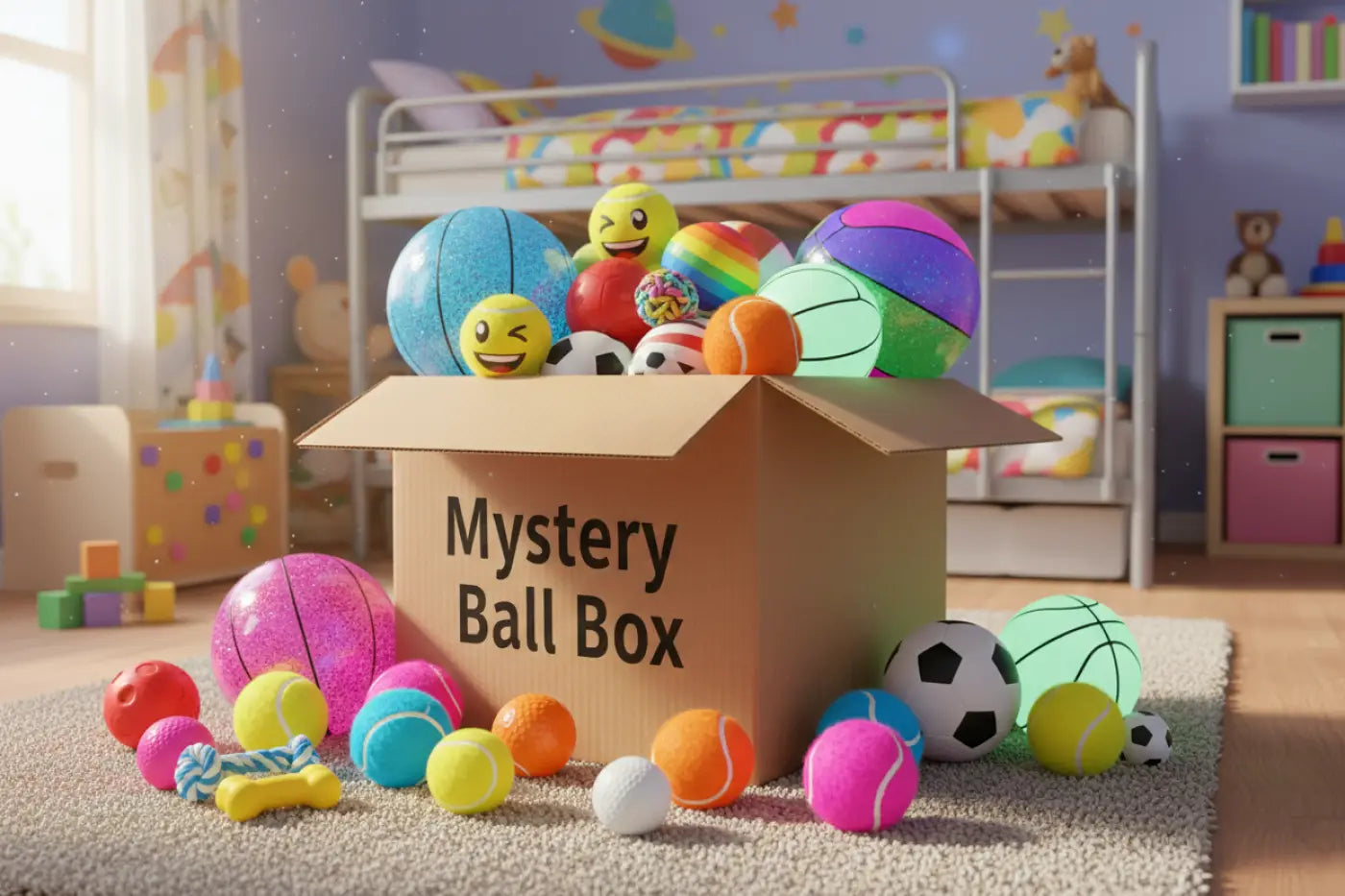 The Ball Depot mystery box: Mystery Ball Box