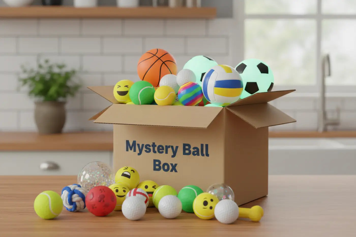 The Ball Depot mystery box: Mystery Ball Box