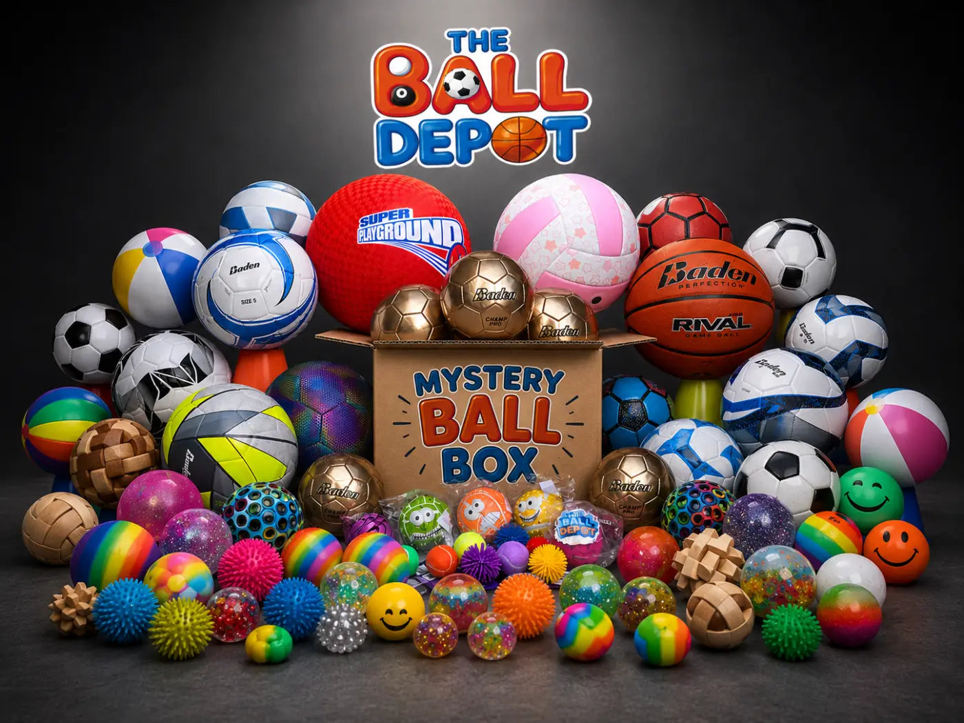 The Ball Depot mystery box: Mystery Ball Box