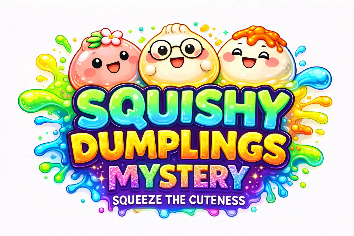Gumdrop Garden stress ball: Mystery Steamer Bun VIRAL Collectibles