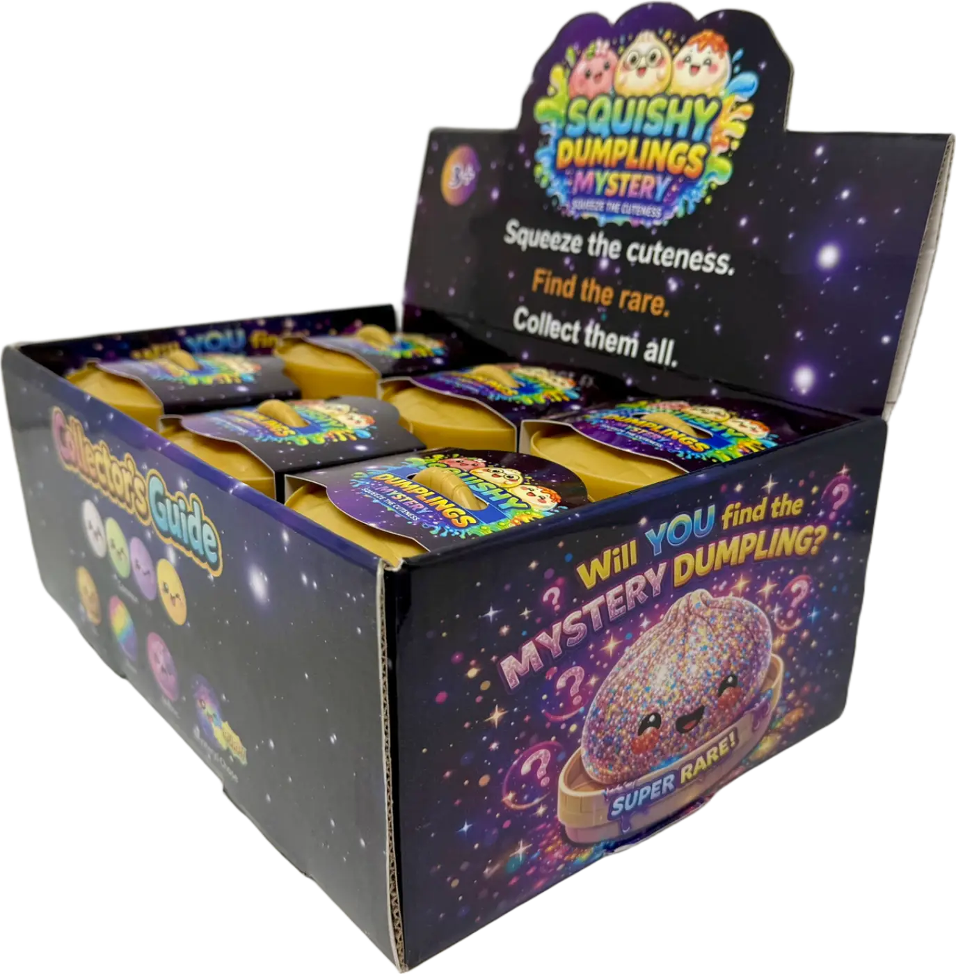 Gumdrop Garden stress ball: Mystery Steamer Bun VIRAL Collectibles