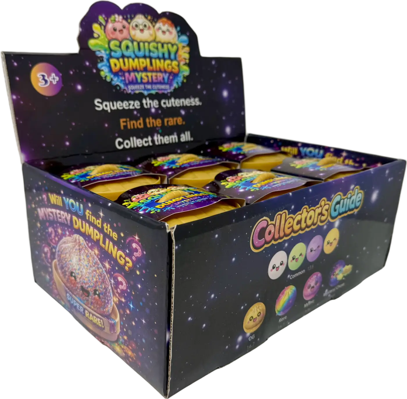 Gumdrop Garden stress ball: Mystery Steamer Bun VIRAL Collectibles