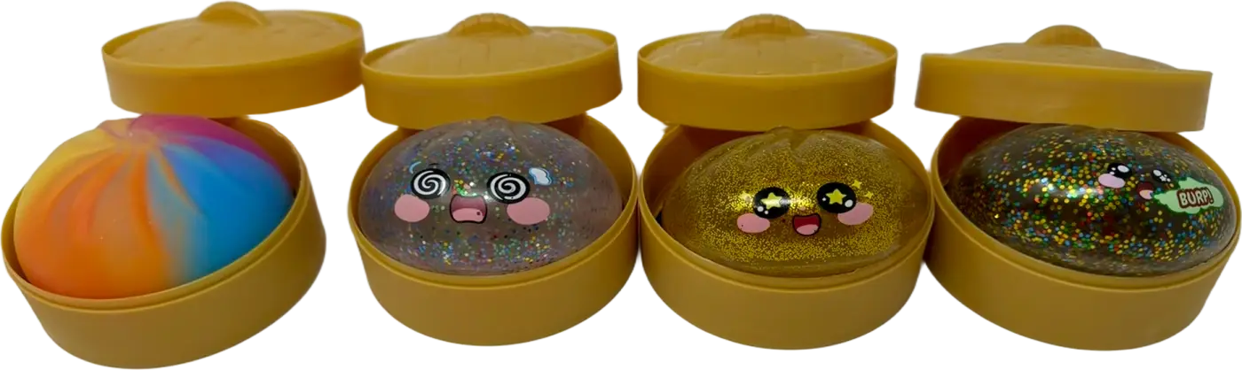 Gumdrop Garden stress ball: Mystery Steamer Bun VIRAL Collectibles