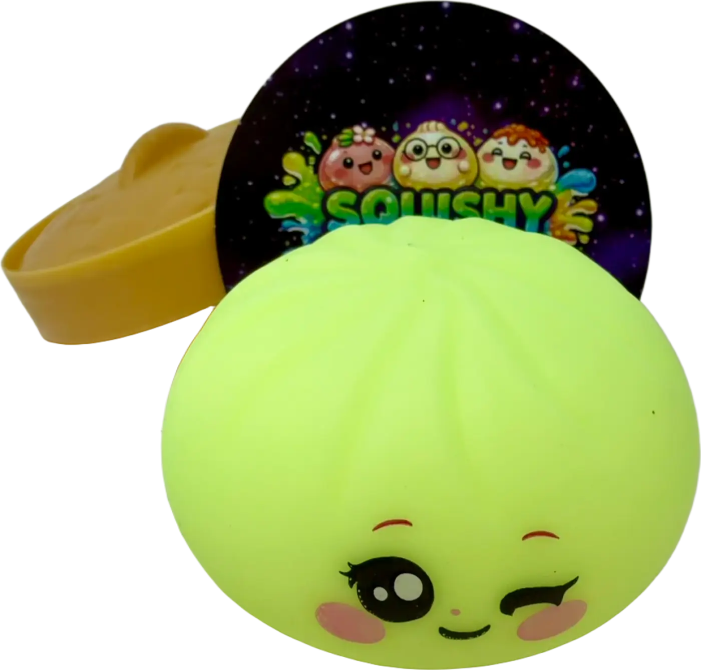 Gumdrop Garden stress ball: Mystery Steamer Bun VIRAL Collectibles