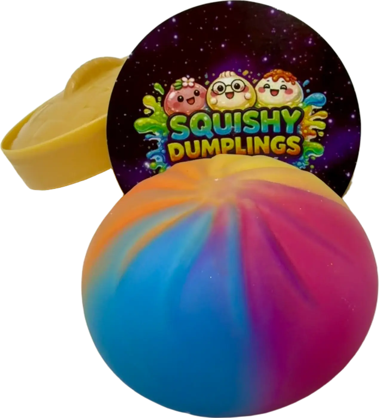 Gumdrop Garden stress ball: Mystery Steamer Bun VIRAL Collectibles