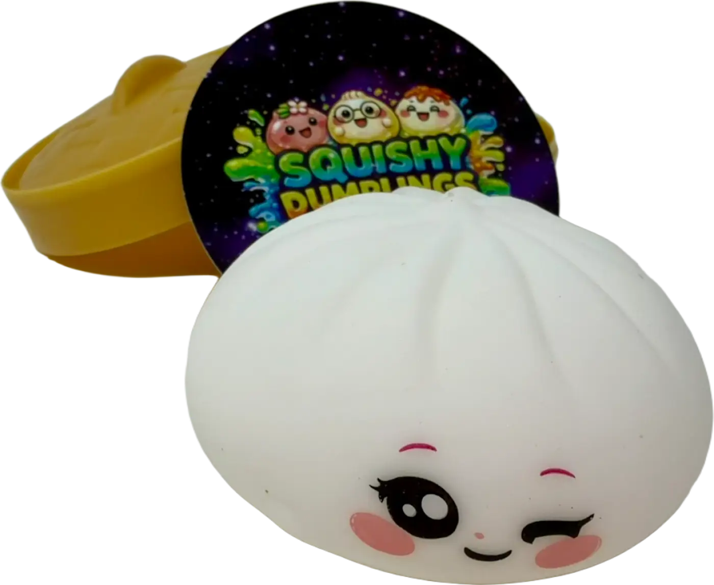 Gumdrop Garden stress ball: Mystery Steamer Bun VIRAL Collectibles
