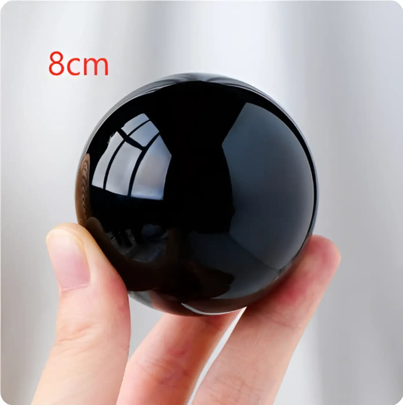 The Ball Depot crystal ball: Natural Crystal Agate Ball