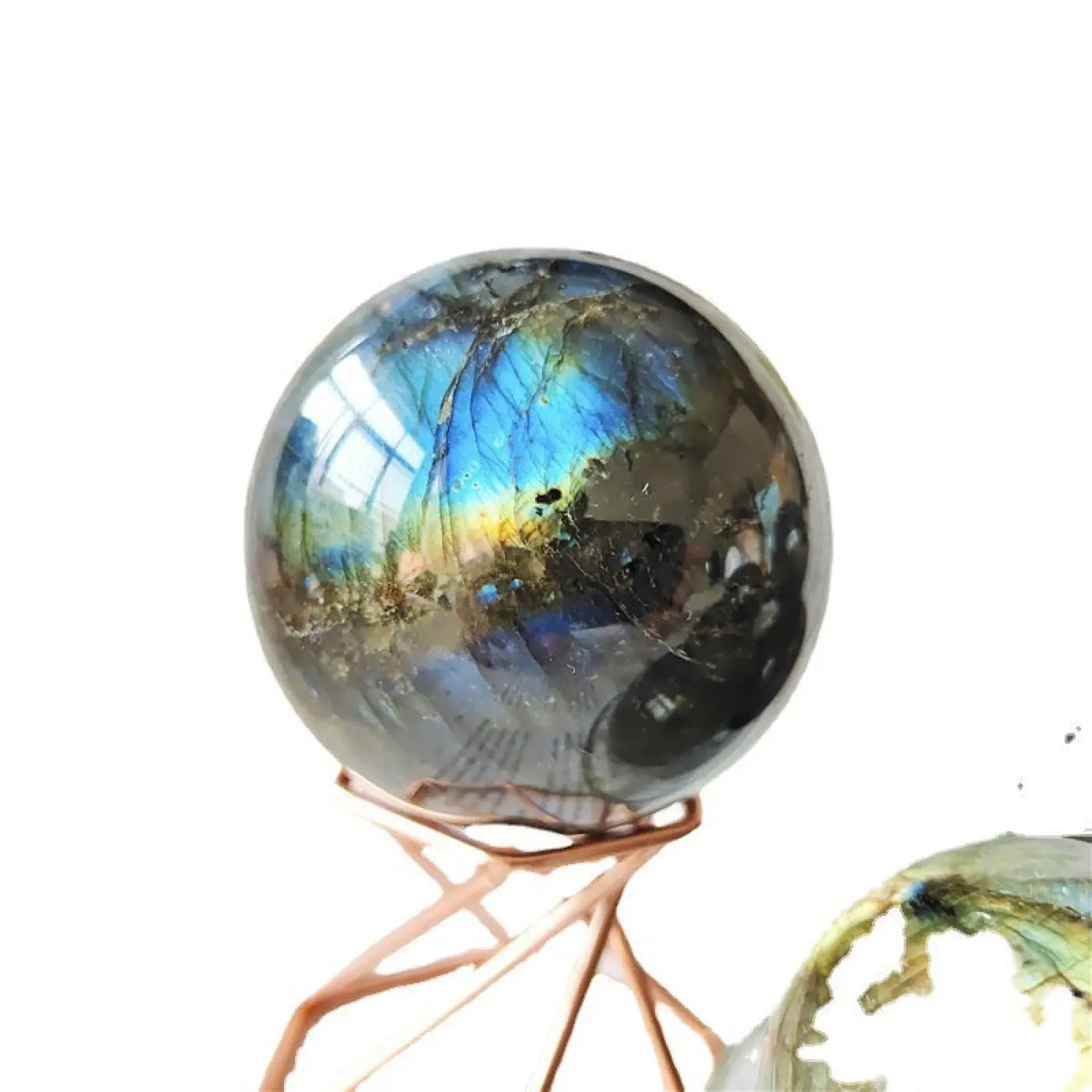 The Ball Depot decorative ball: Natural Labradorite Ball