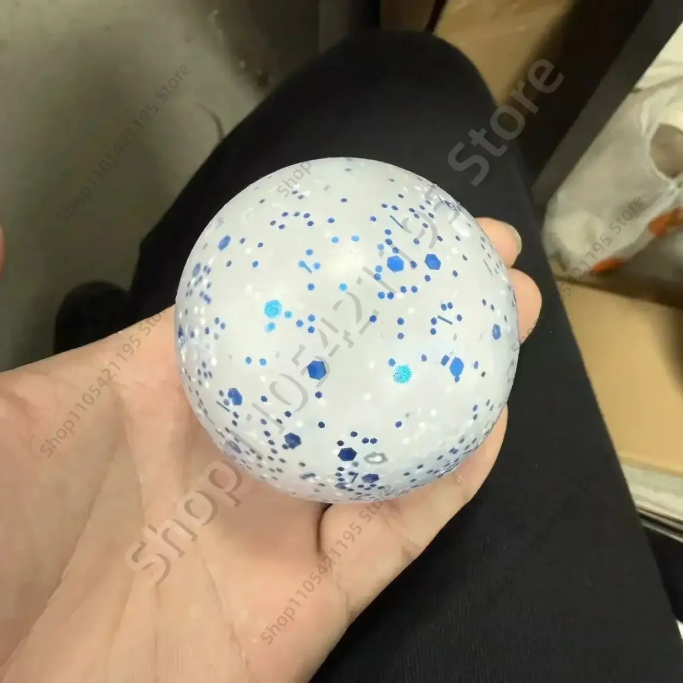 The Ball Depot stress balls: NeeDoh Crunch Snow Ball Stress Relief Toy