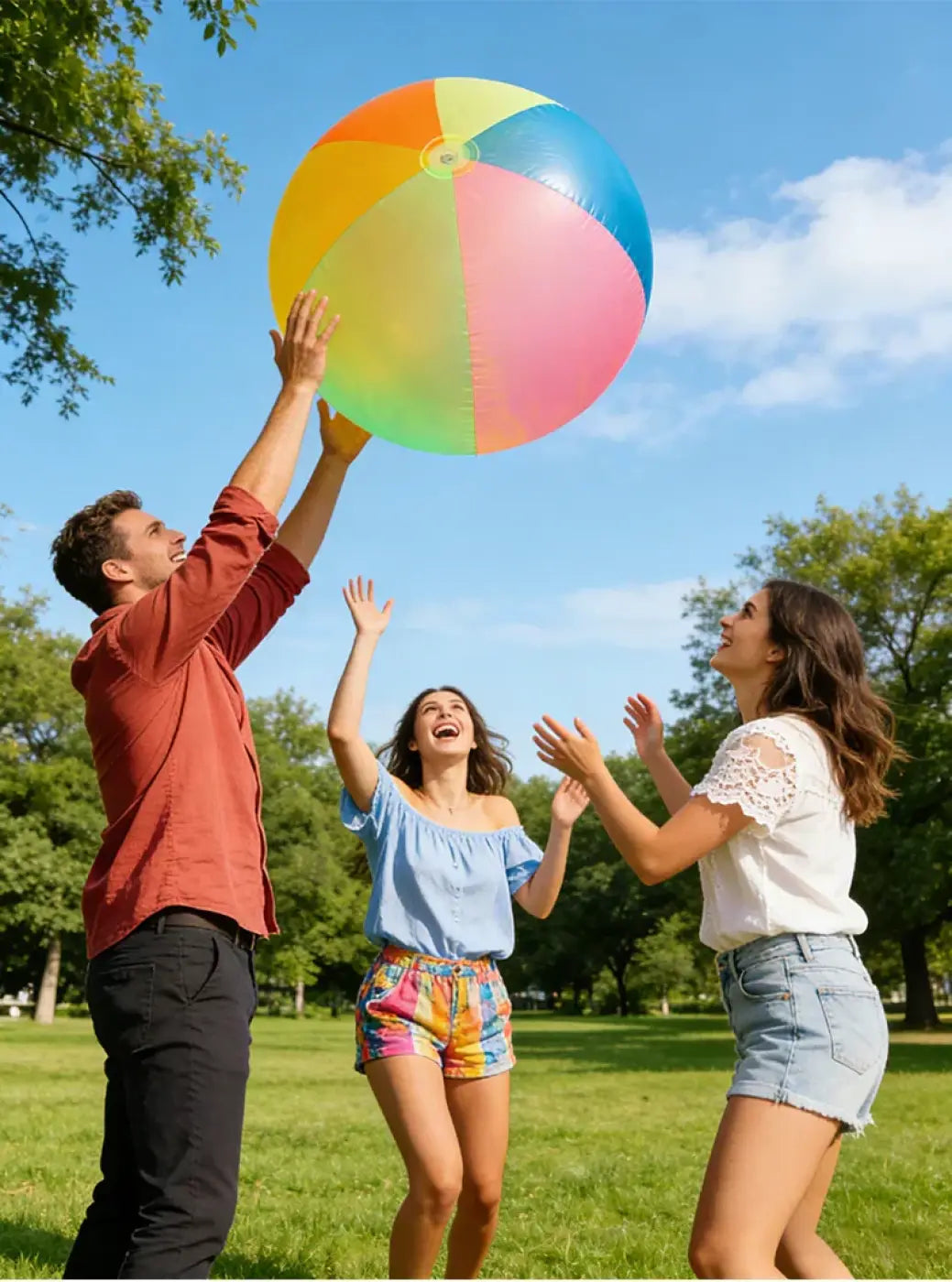 The Ball Depot giant beach ball: Neon Inflatable Beach Ball