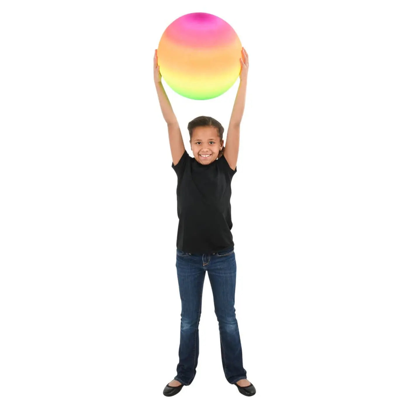 La Luna Bella - Toys playground balls: Neon Rainbow Playground Ball 16"