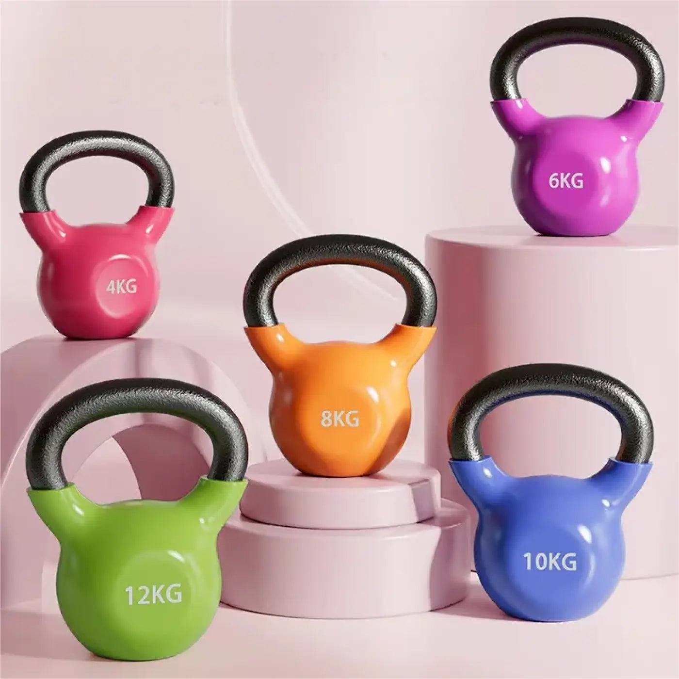 The Ball Depot medicine ball: New Arrival Black Cast Iron Kettlebell