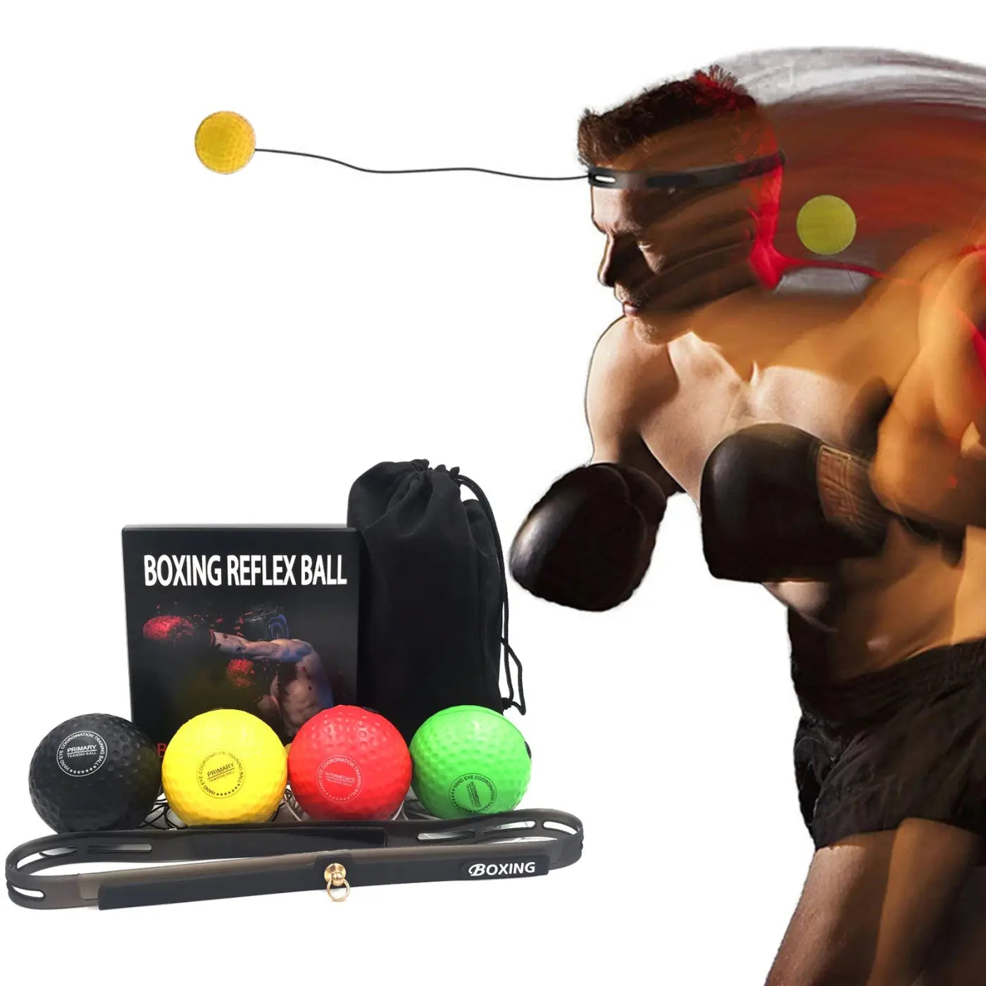 The Ball Depot boxing ball: New Head-mounted Boxing Reaction Ball