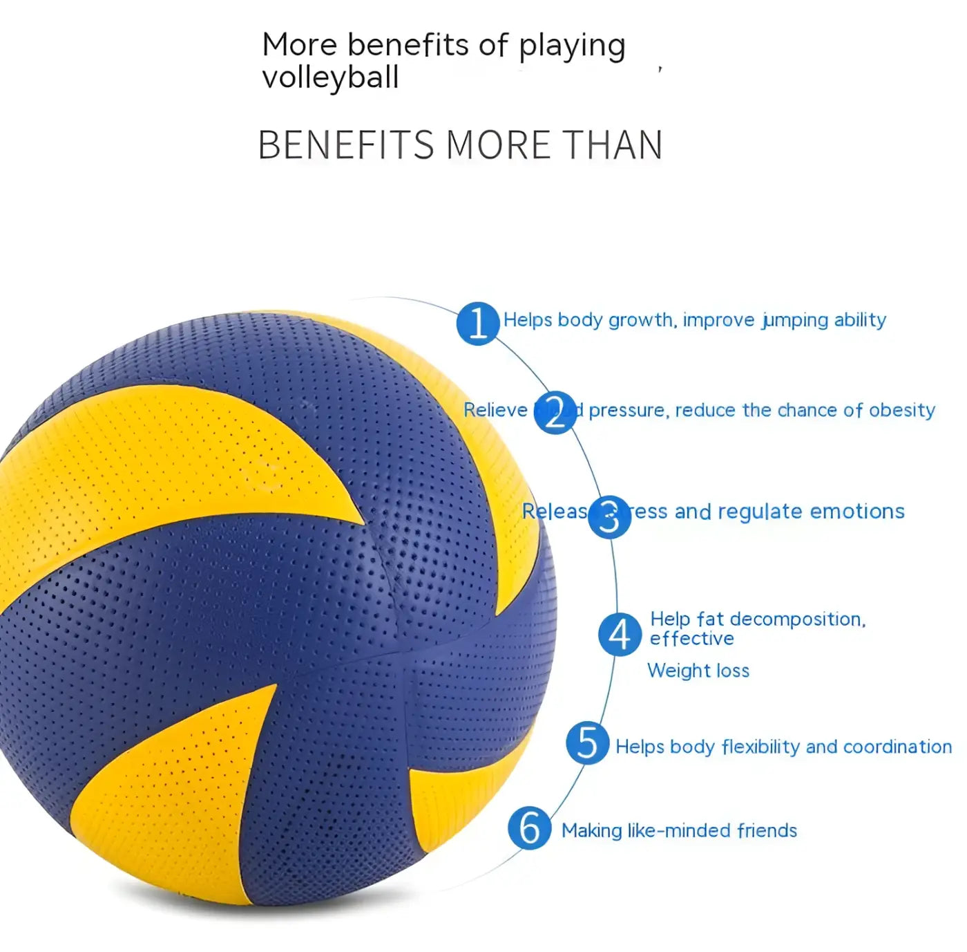 The Ball Depot volleyball: No 5 Inflatable Student Volleyball