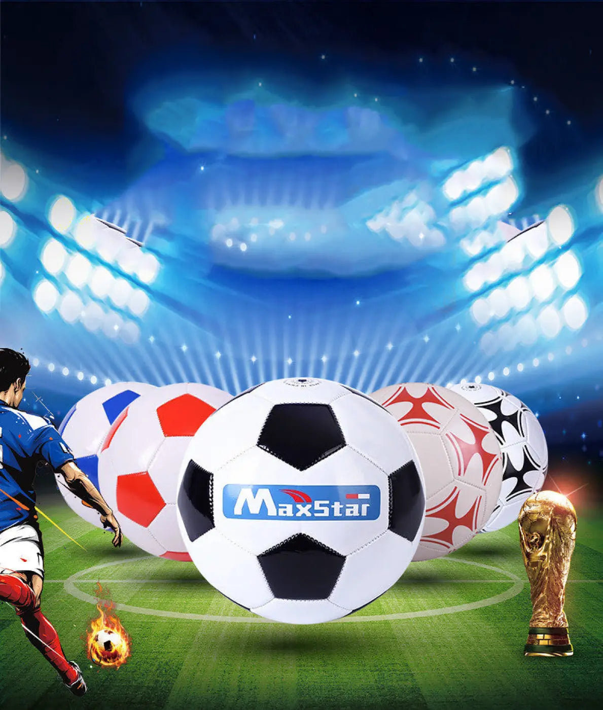 The Ball Depot soccer ball: No. 5 Soccer Ball. for Training