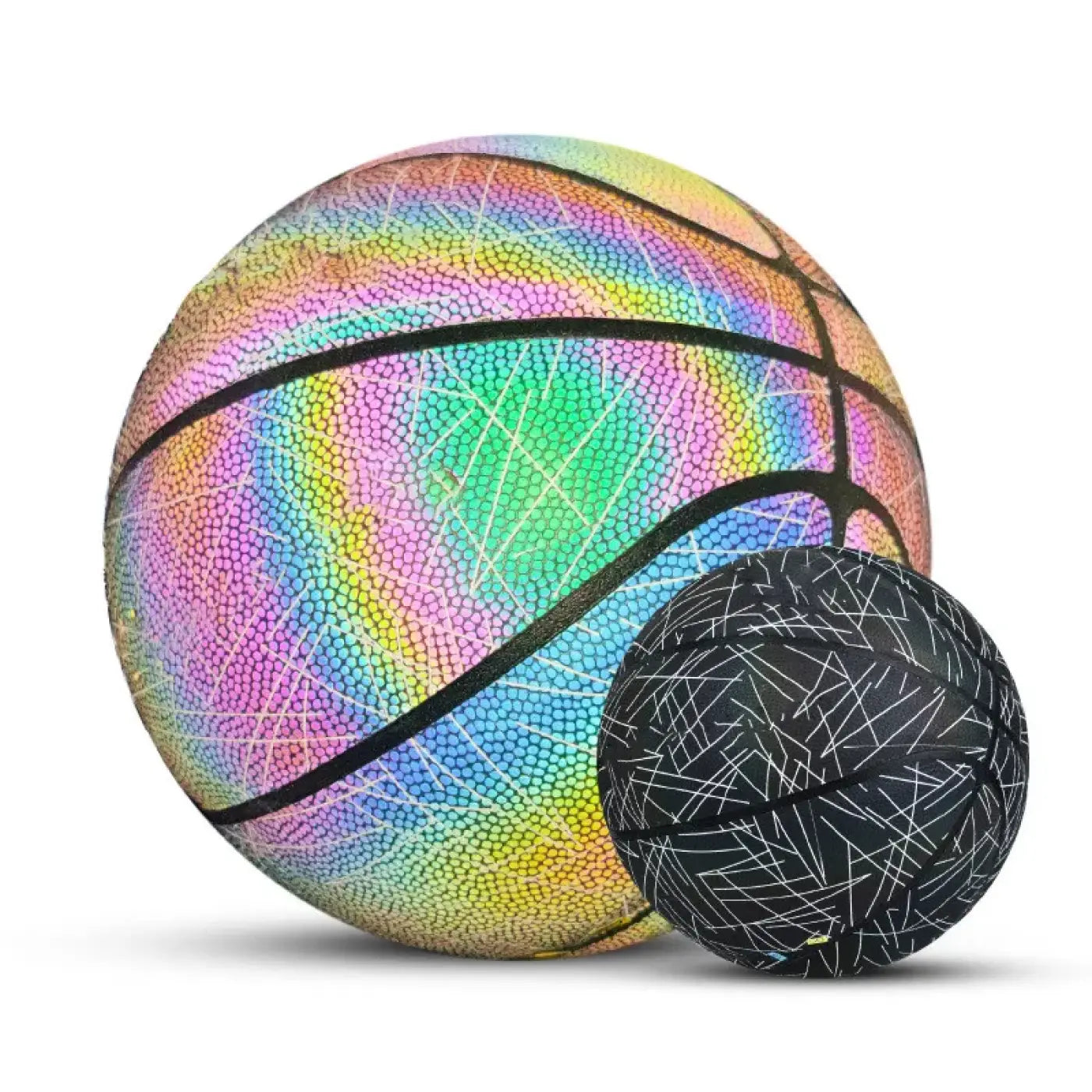 The Ball Depot basketball: Non Slip Glow Basketball