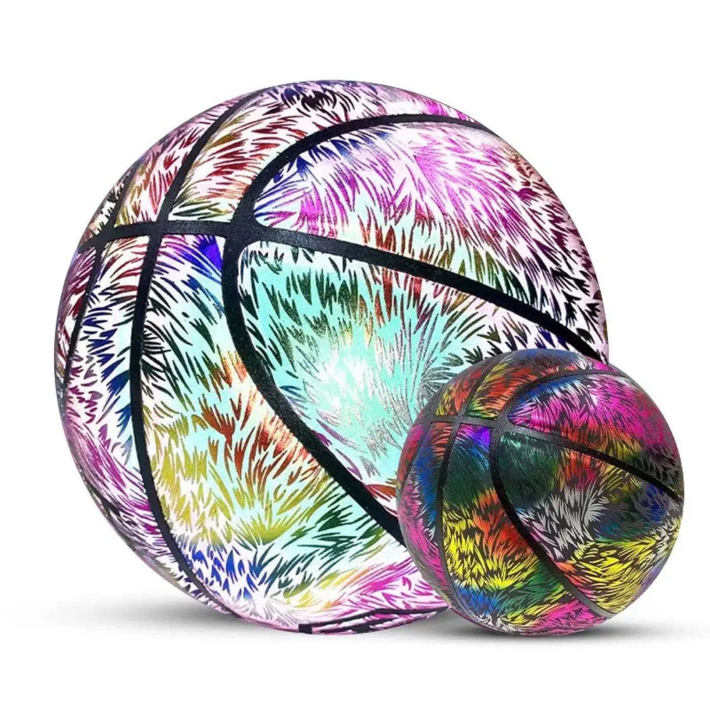 The Ball Depot basketball: Non Slip Glow Basketball