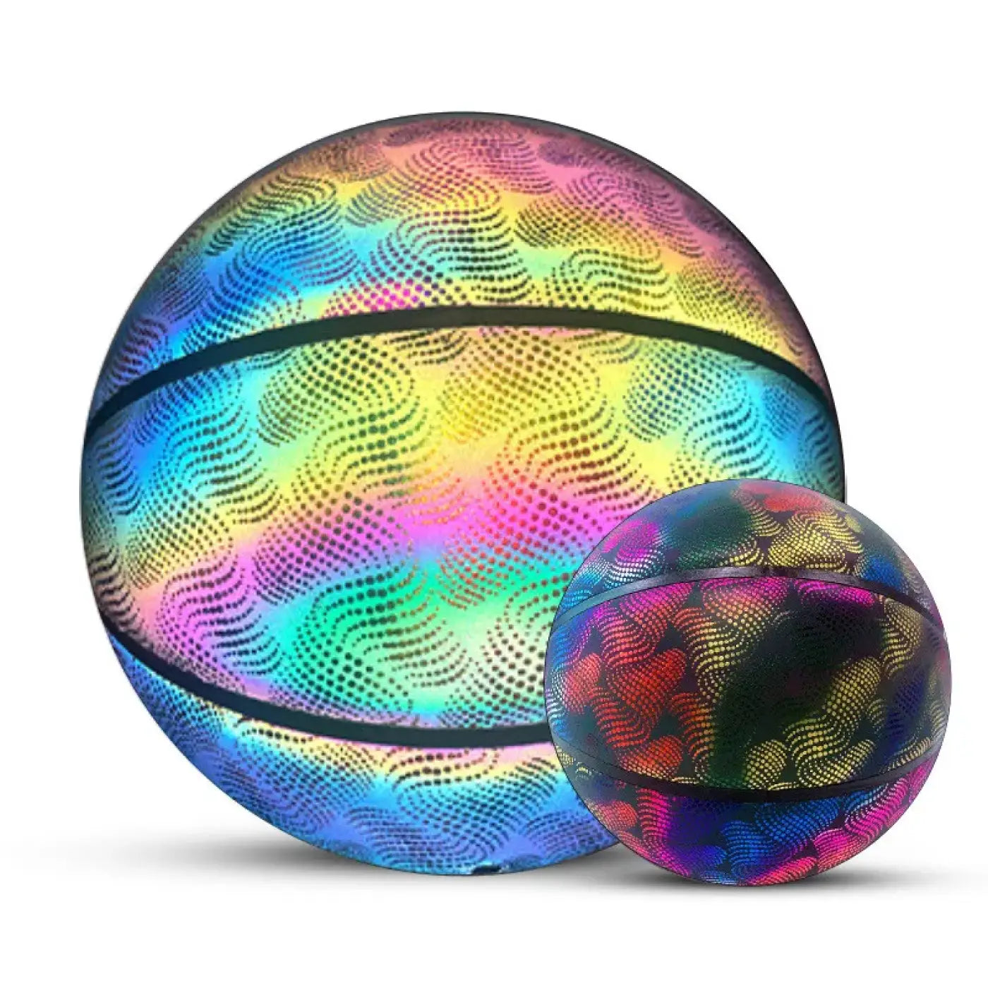 The Ball Depot basketball: Non Slip Glow Basketball