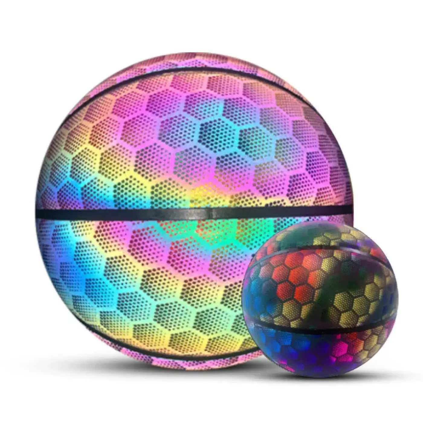 The Ball Depot basketball: Non Slip Glow Basketball