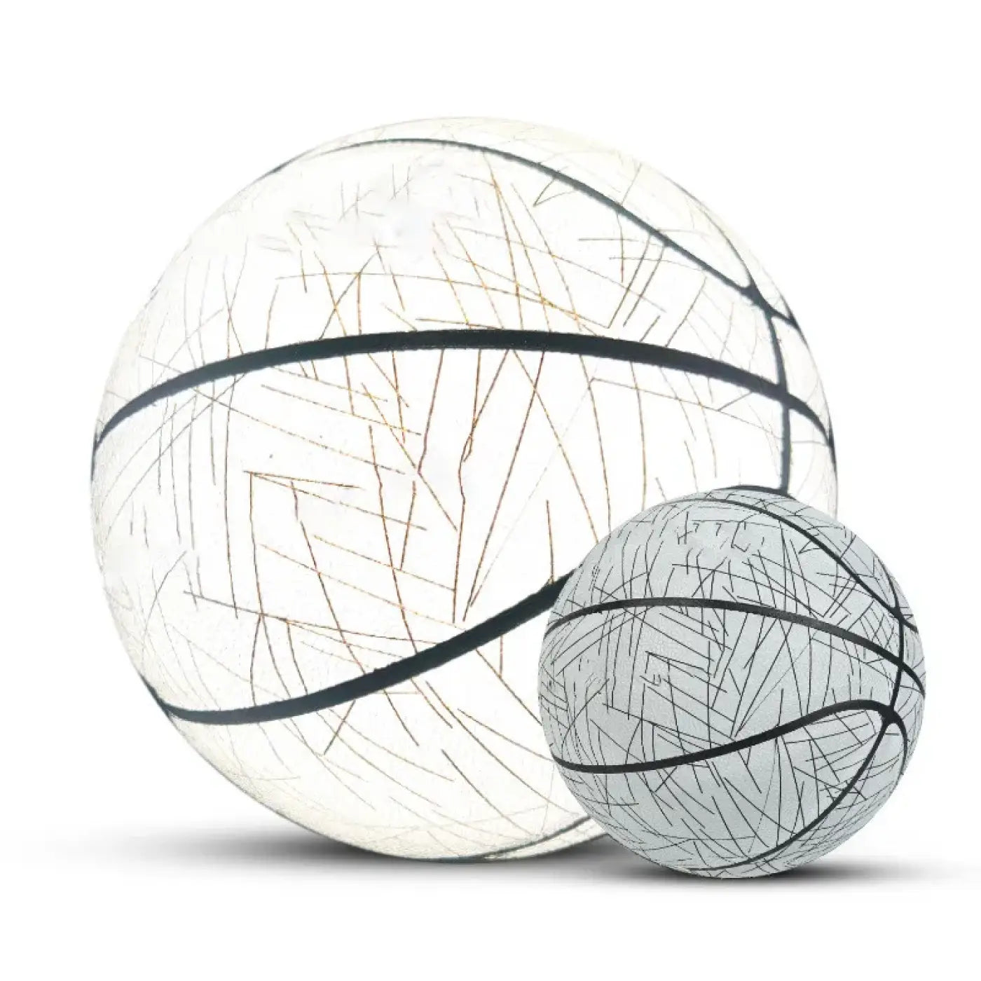 The Ball Depot basketball: Non Slip Glow Basketball