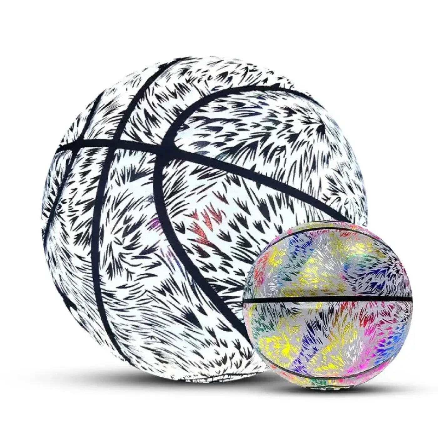 The Ball Depot basketball: Non Slip Glow Basketball
