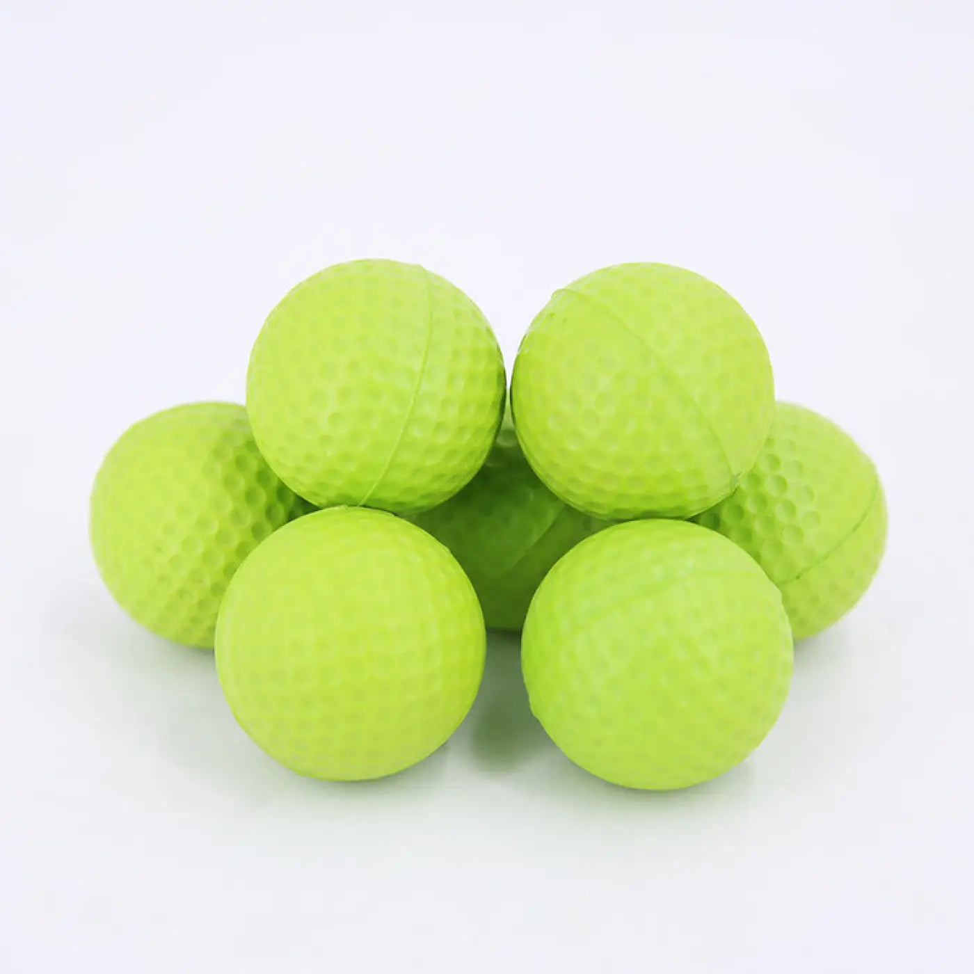 The Ball Depot golf ball: Novice EVA Green PU Golf Sponge Ball