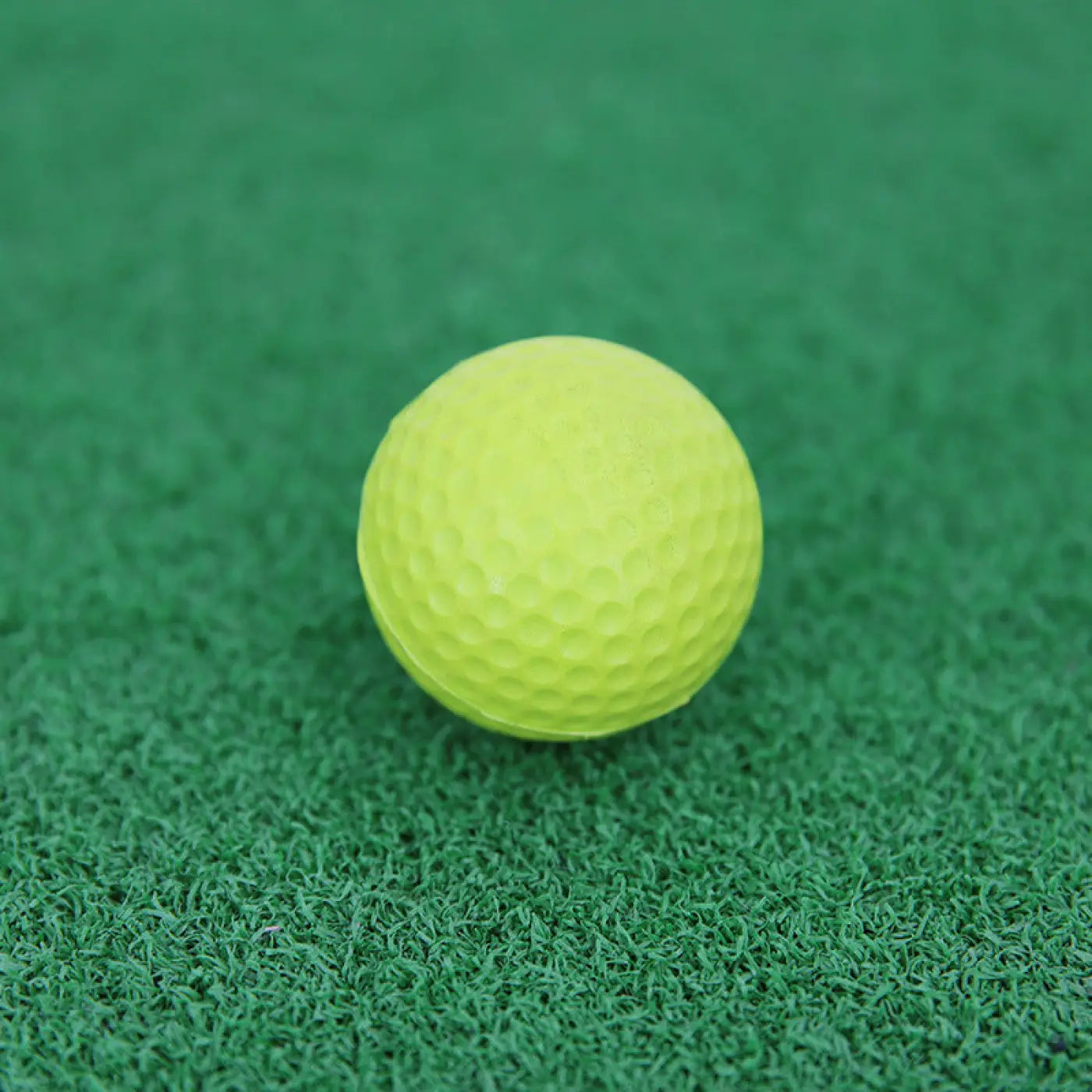 The Ball Depot golf ball: Novice EVA Green PU Golf Sponge Ball