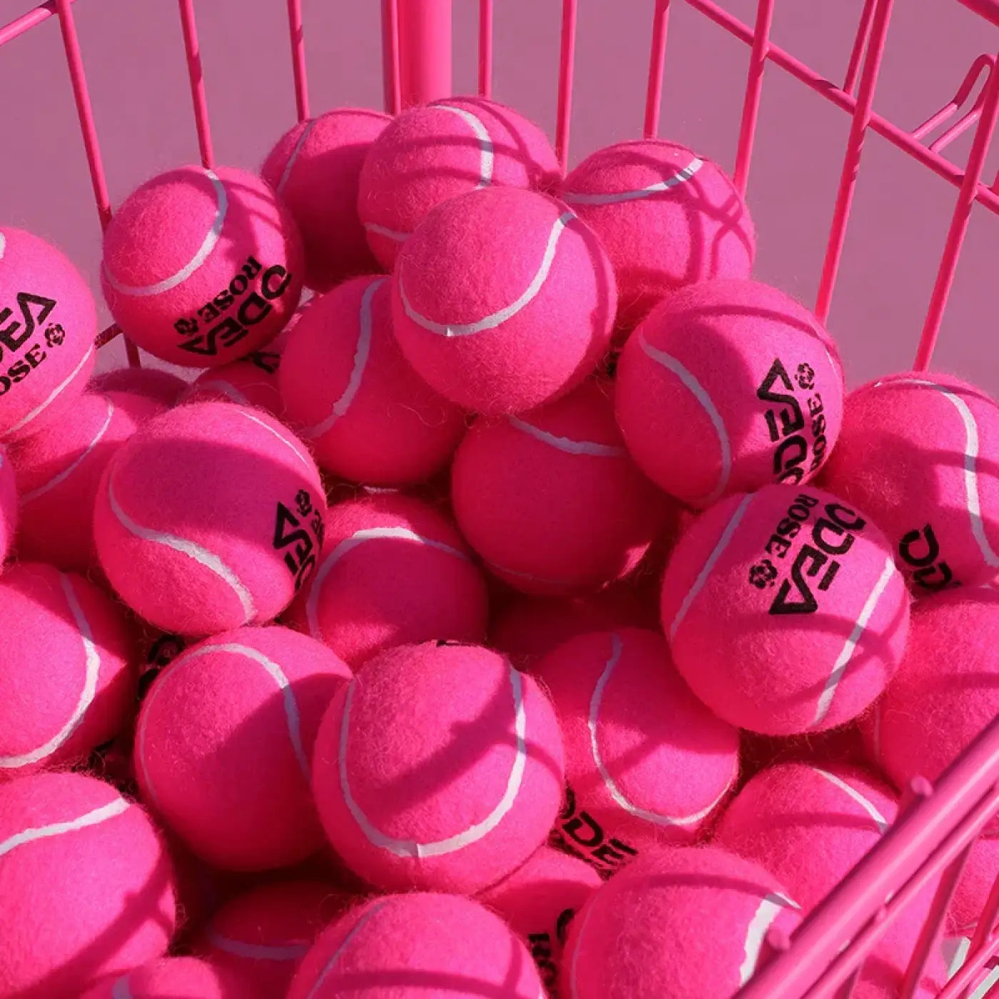 The Ball Depot tennis balls: ODEA Professional Tennis Pink Training Ball