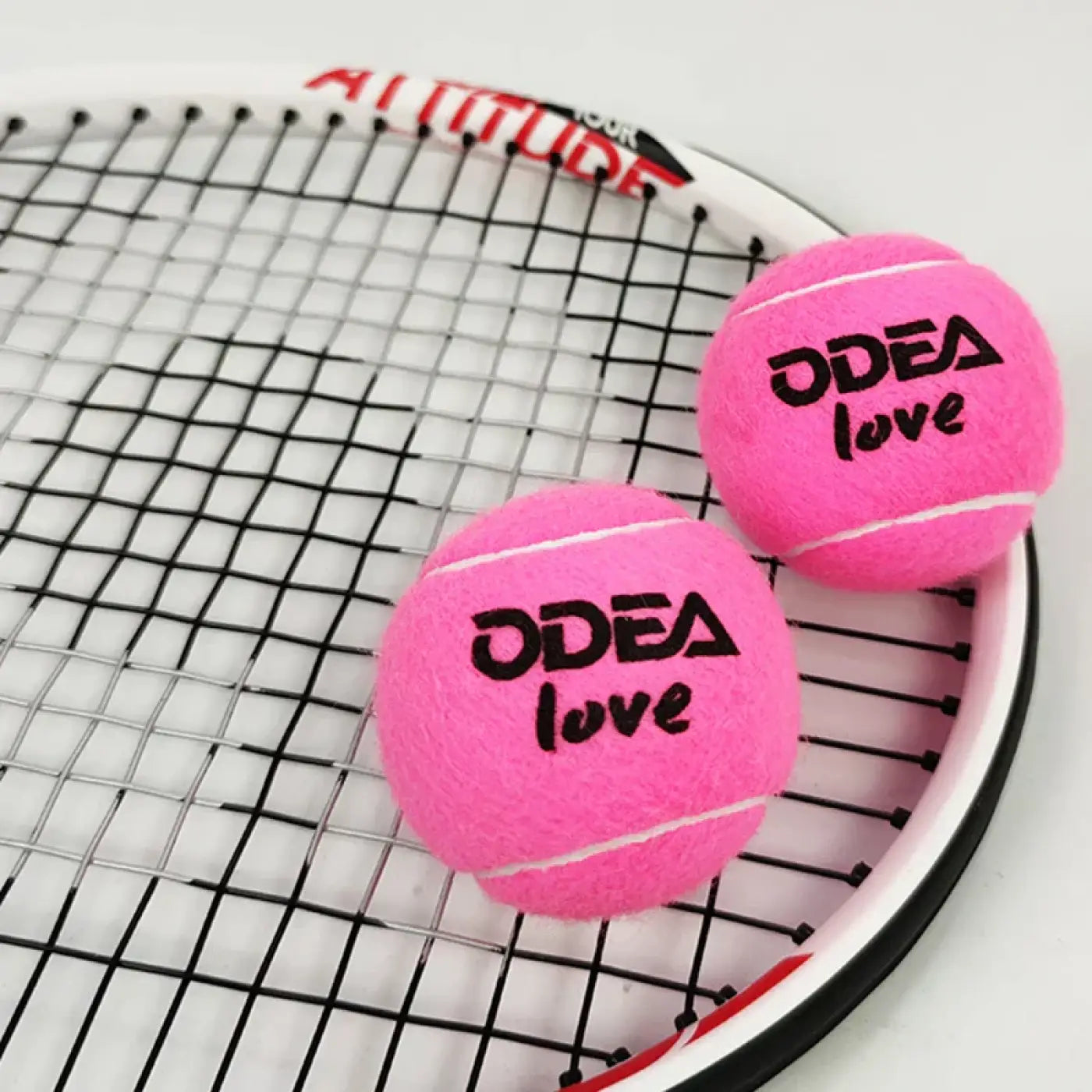 The Ball Depot tennis balls: ODEA Professional Tennis Pink Training Ball