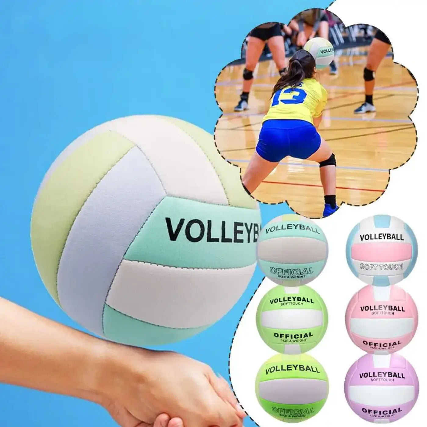 The Ball Depot volley ball: Official Training Competition Volleyball