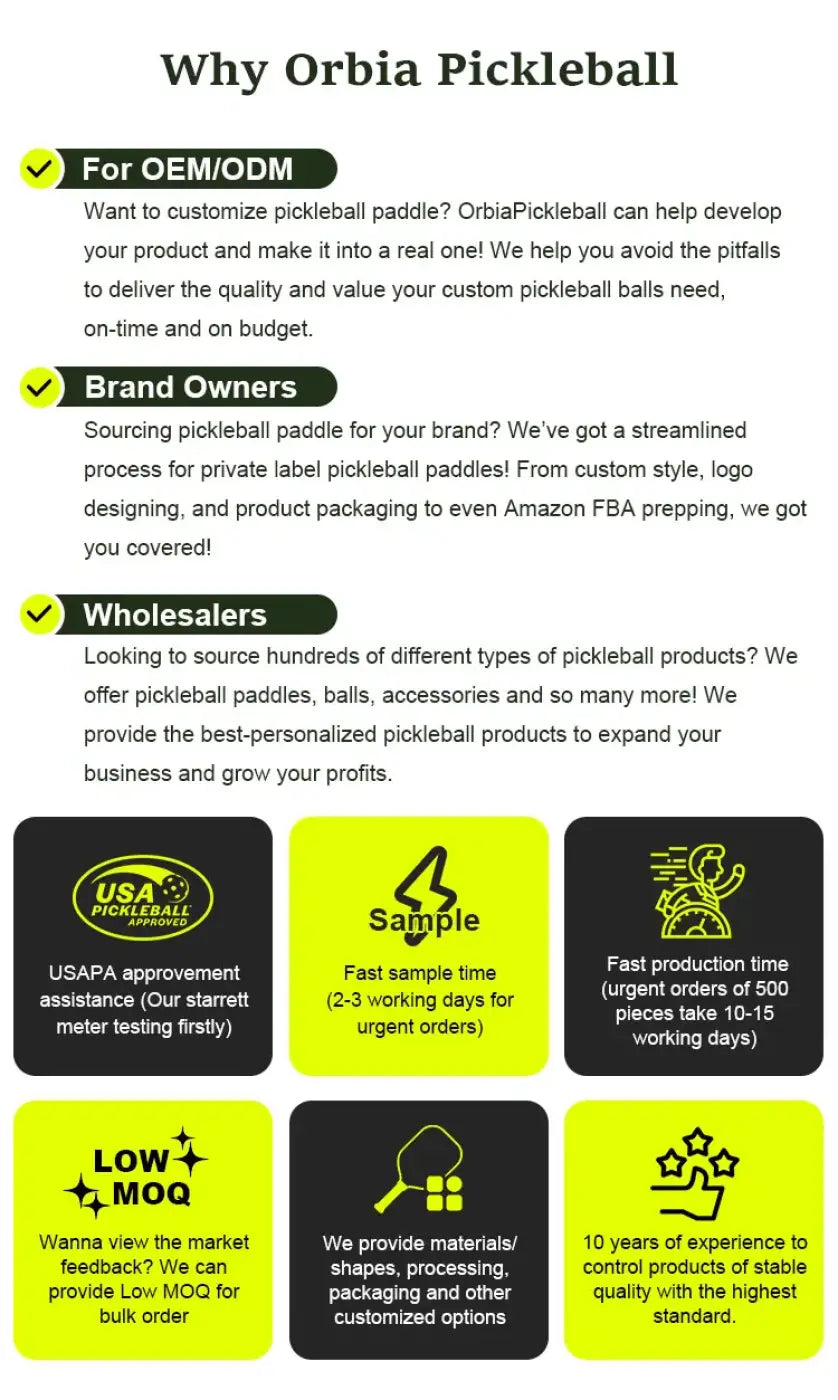 The Ball Depot : Orbia Sports 3Pcs Durable Pickleball Balls Outdoor 40 Holes Training Pickleball Accessories 74mm Standard Pickle Balls