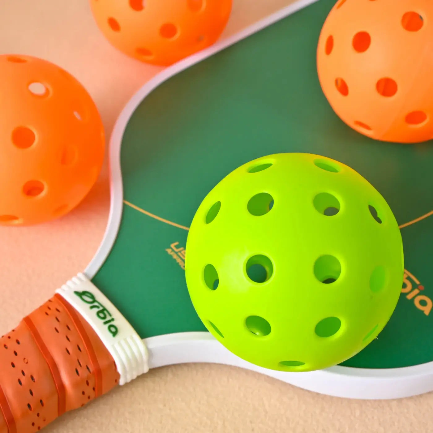 The Ball Depot pickle ball: Orbia Sports 3Pcs Durable Pickleball Balls