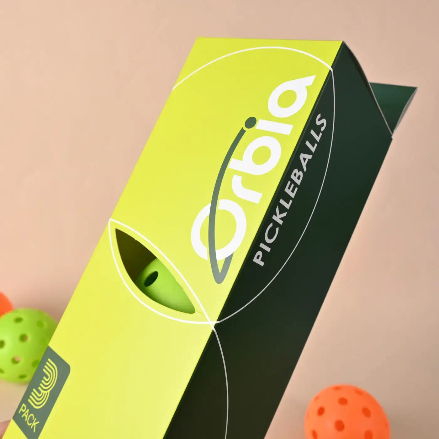 The Ball Depot pickle ball: Orbia Sports 3Pcs Durable Pickleball Balls
