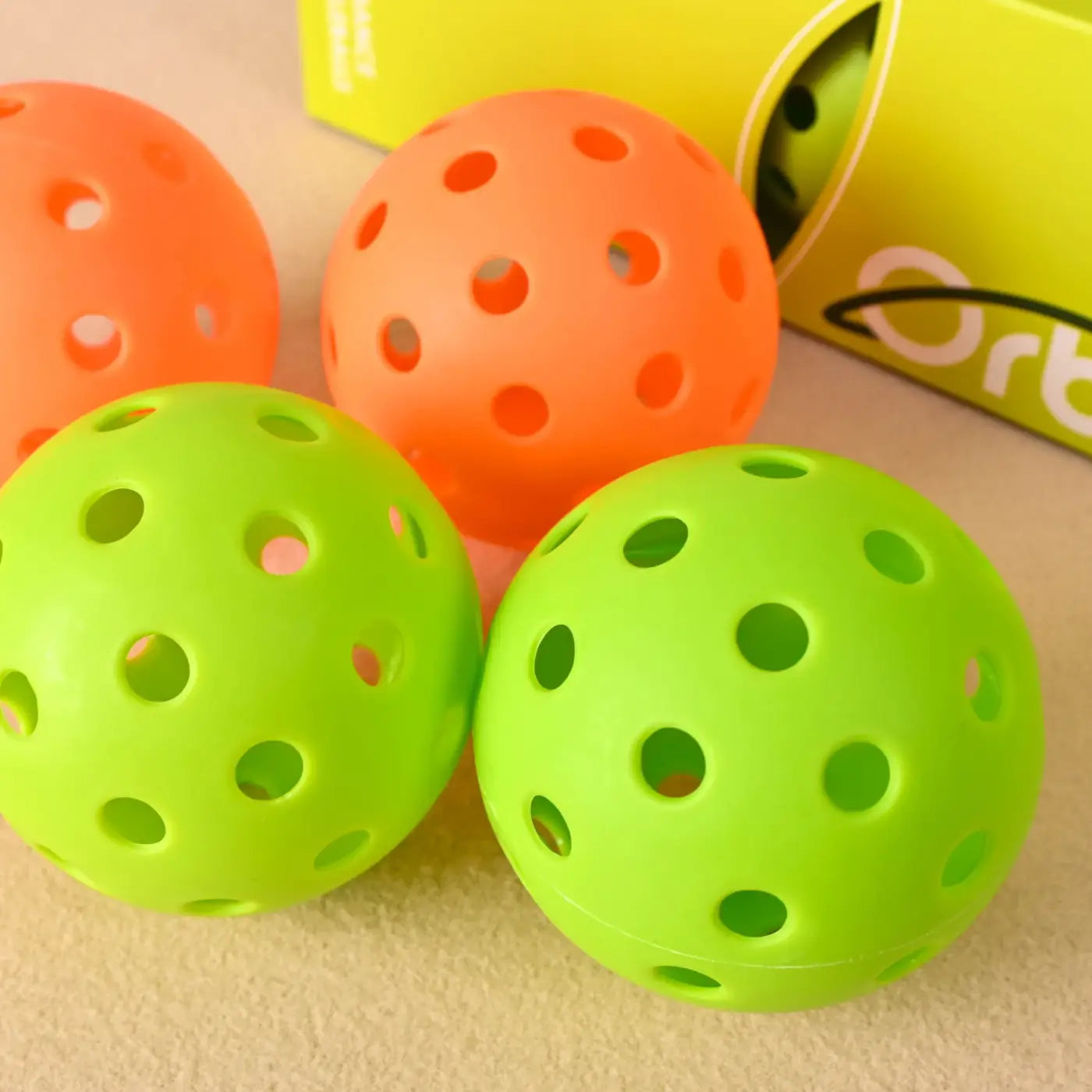 The Ball Depot pickle ball: Orbia Sports 3Pcs Durable Pickleball Balls