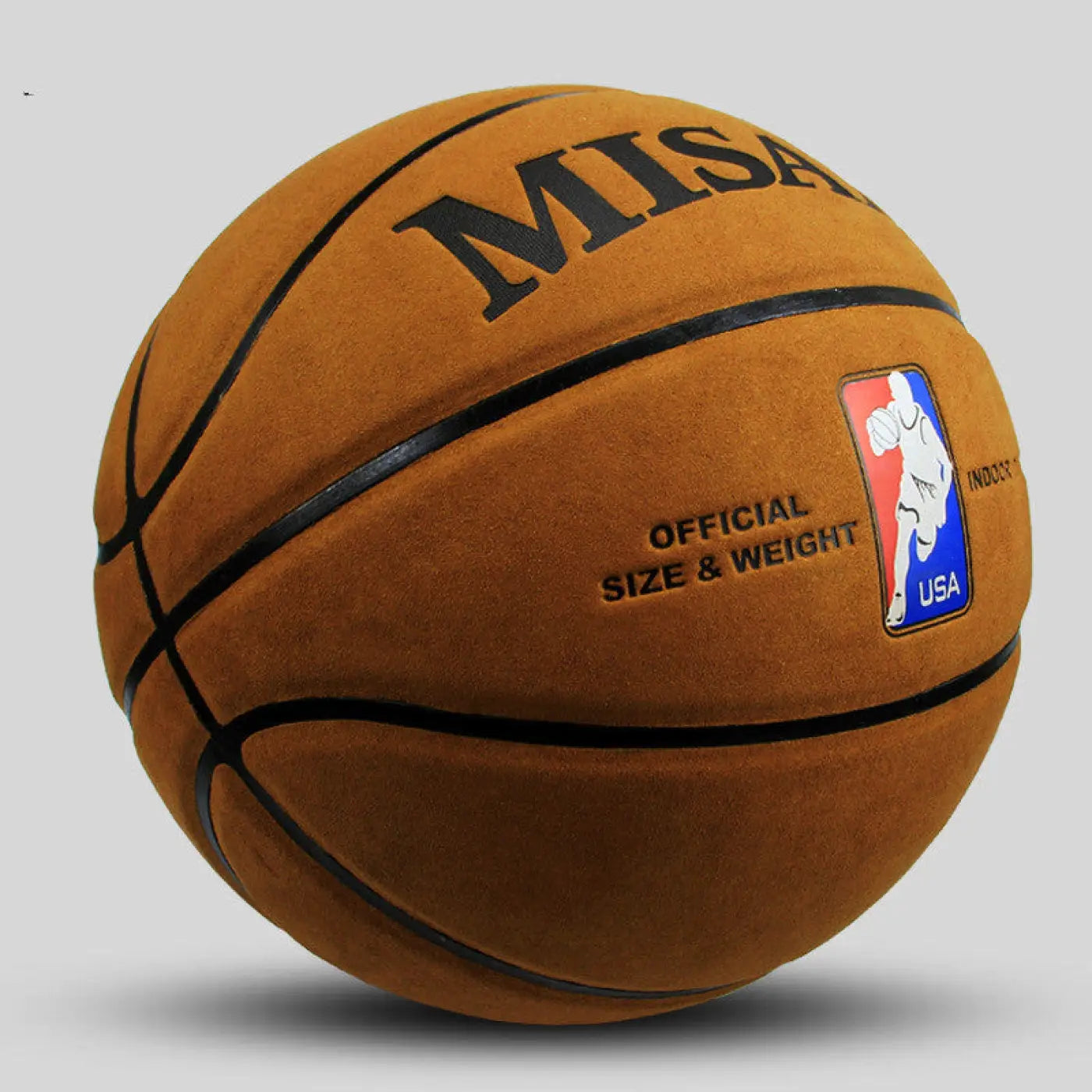 The Ball Depot basketball: Outdoor And Indoor Cowhide Texture Basket Balls