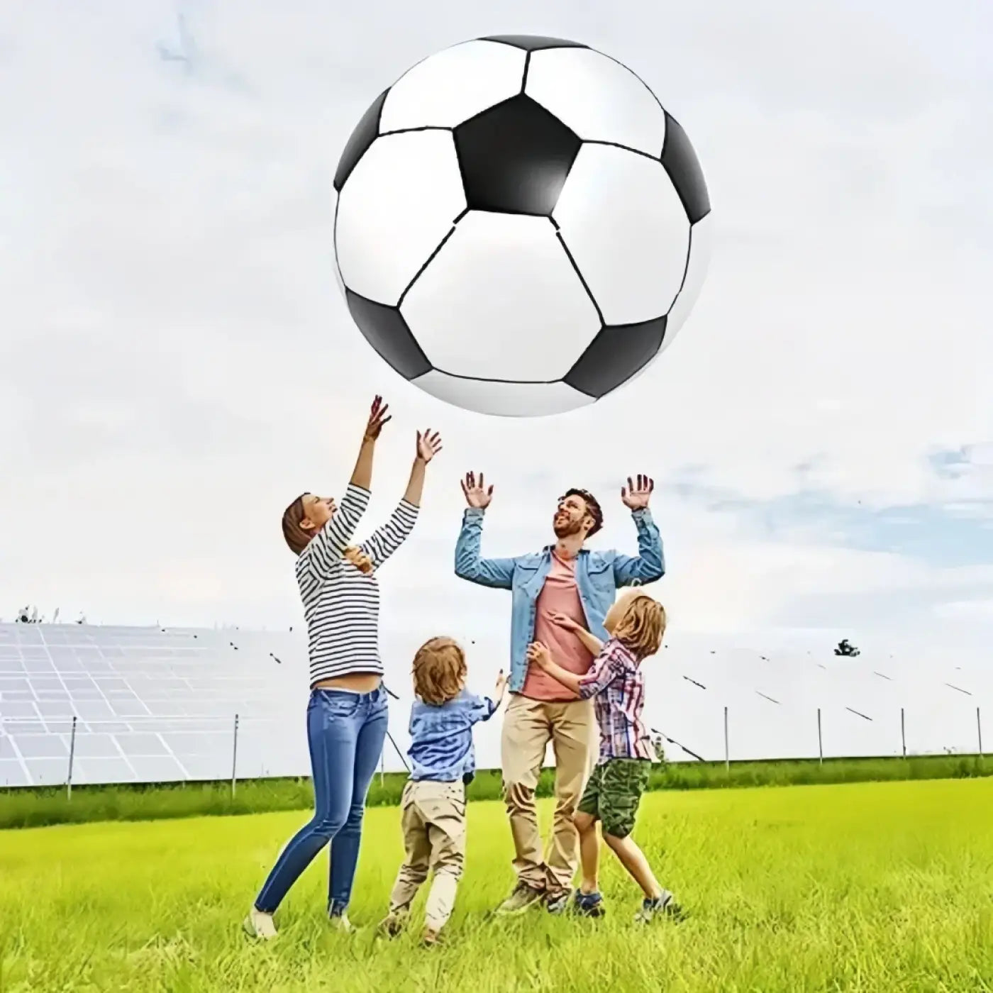 The Ball Depot giant soccer ball: Outdoor Inflatable Giant Soccer Ball
