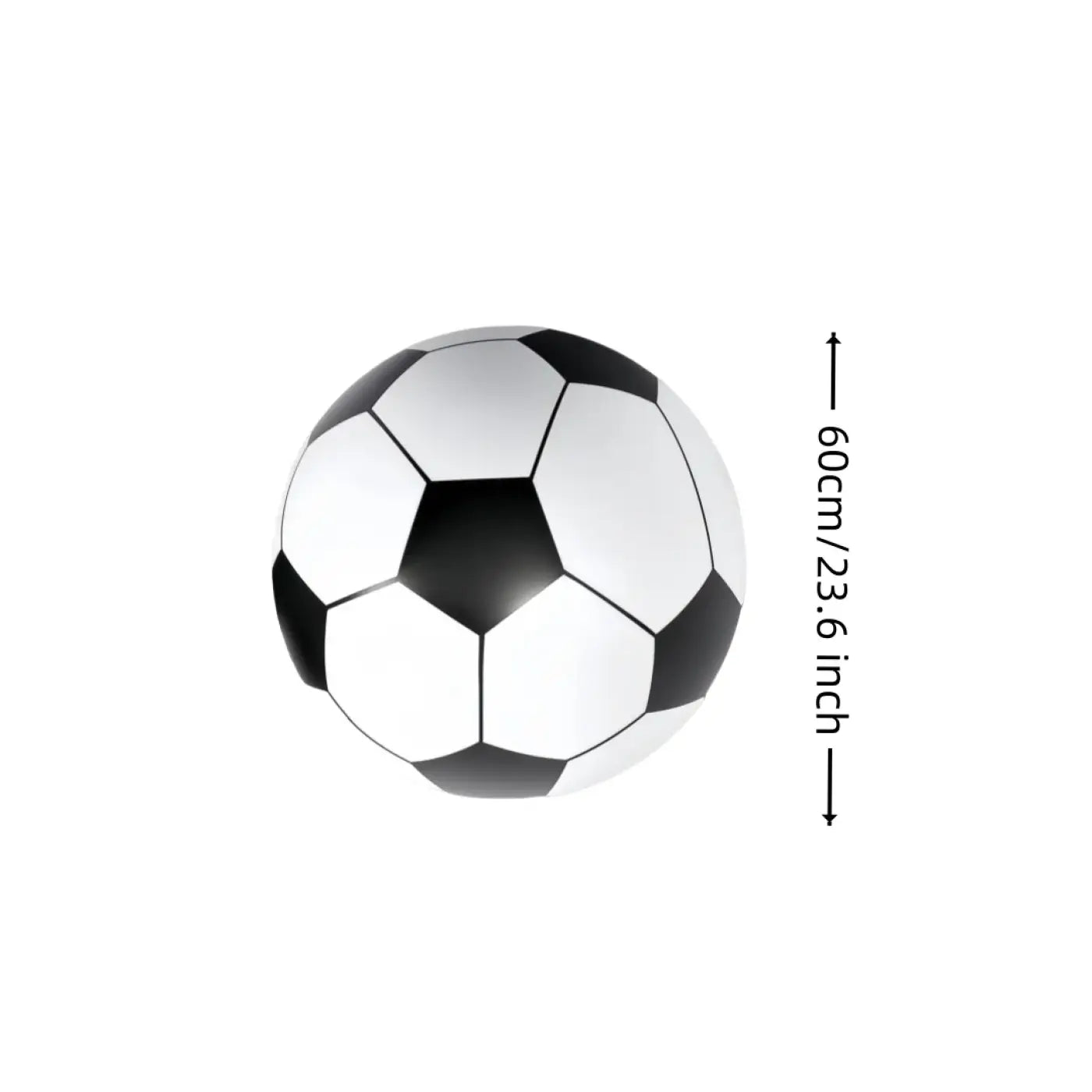 The Ball Depot giant soccer ball: Outdoor Inflatable Giant Soccer Ball