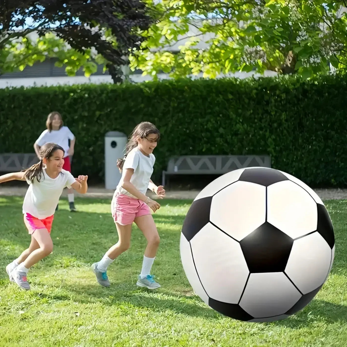 The Ball Depot giant soccer ball: Outdoor Inflatable Giant Soccer Ball