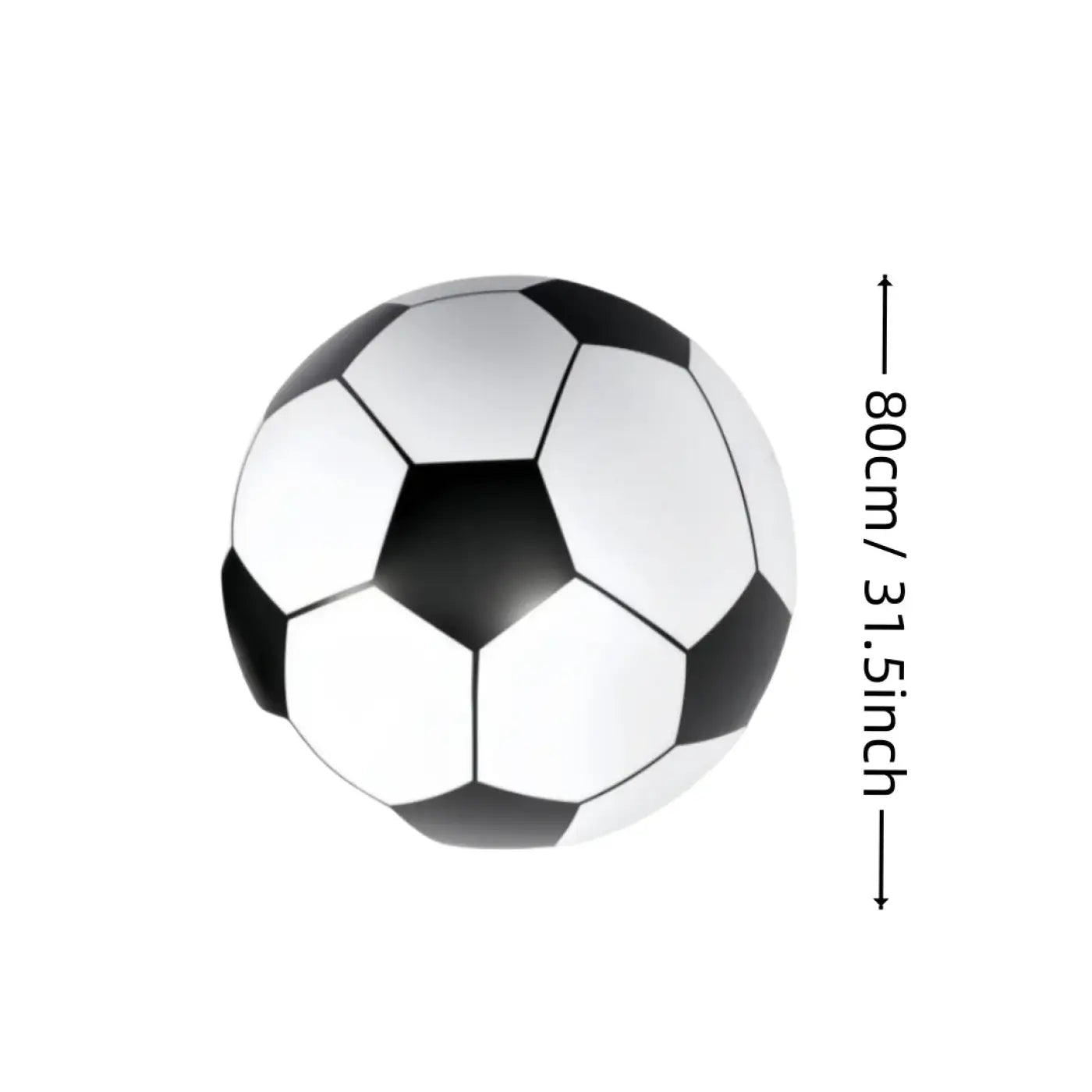 The Ball Depot giant soccer ball: Outdoor Inflatable Giant Soccer Ball