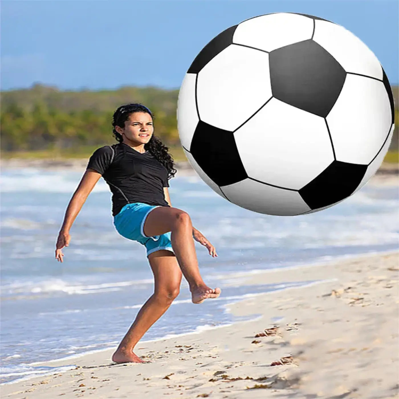 The Ball Depot giant soccer ball: Outdoor Inflatable Giant Soccer Ball