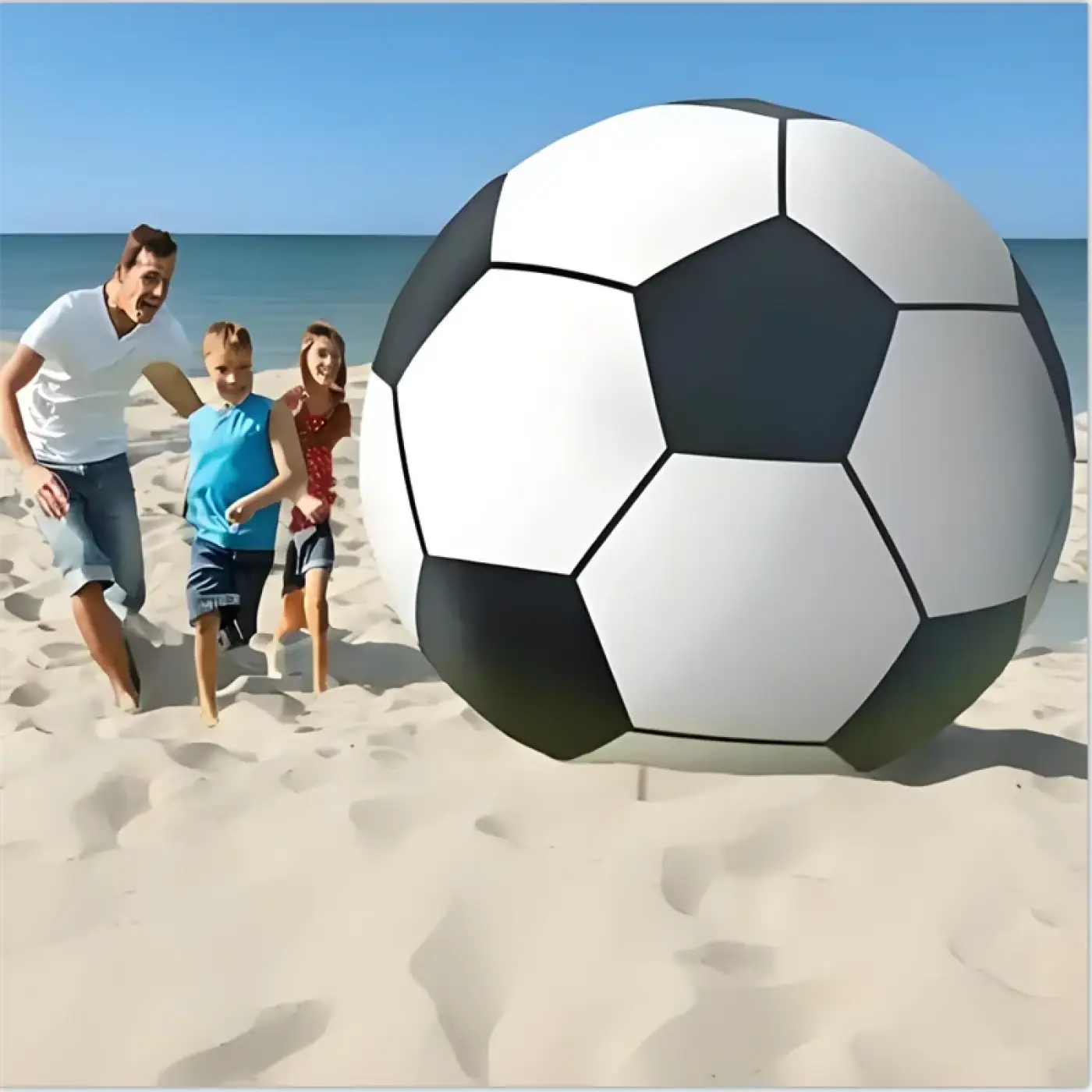 The Ball Depot giant soccer ball: Outdoor Inflatable Giant Soccer Ball