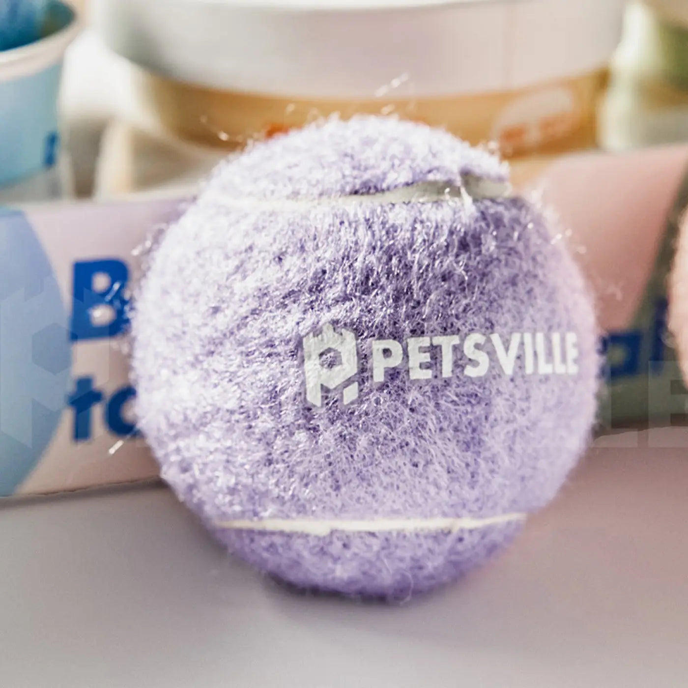The Ball Depot dog ball: Outdoor Interactive Tennis Dog Ball