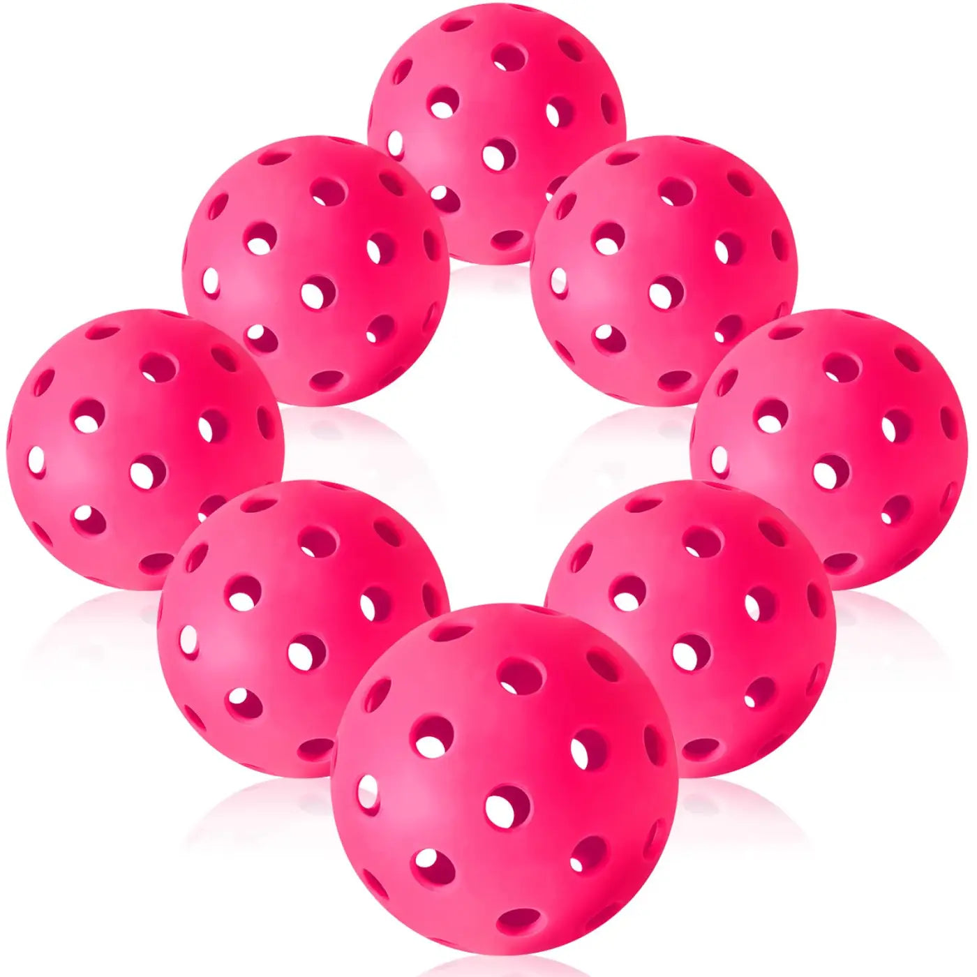 The Ball Depot pickle ball: Outdoor Pickleball Balls- set of 8